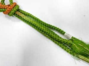 未使用品　正絹　手組帯締め